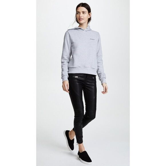 BLANKNYC Black Vegan Leather Moto Pants  in Daddy Soda - Picture 1 of 16